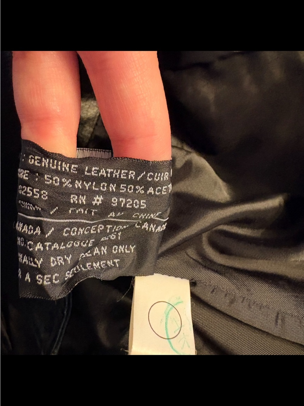 Danier genuine leather blazer jacket black - Picture 10 of 11